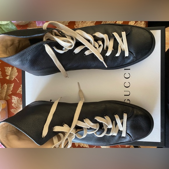 Size 11 Gucci High Top Sneakers - Picture 3 of 3